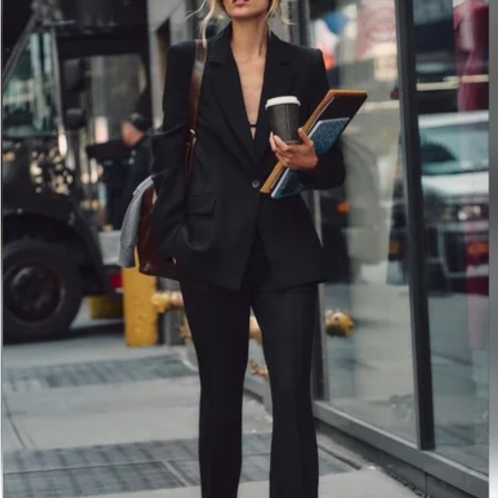 Zara tailored fitted blazer